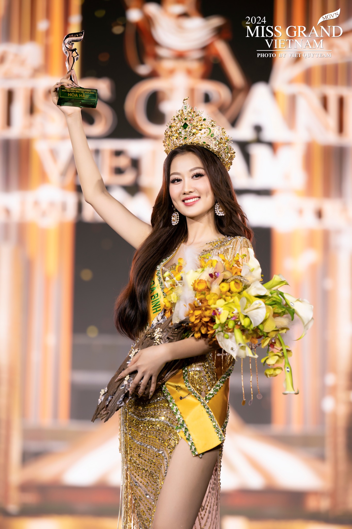 Sau 1 tháng đăng quang Miss Grand Vietnam trong chỉ trích, Hoa hậu Quế Anh hiện ra sao?- Ảnh 1. Sau 1 tháng đăng quang Miss Grand Vietnam trong chỉ trích, Hoa hậu Quế Anh hiện ra sao?- Ảnh 1.