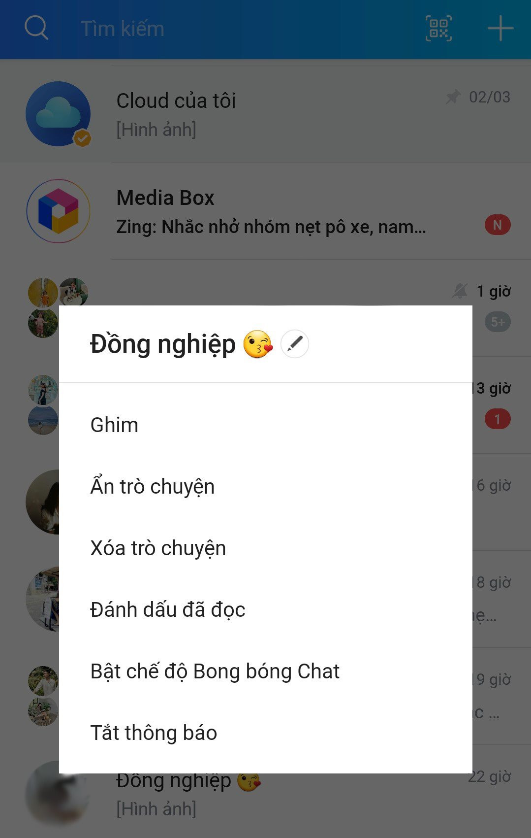 Cách phát hiện tin nhắn ẩn và cách mở tin nhắn bị ẩn trên Zalo- Ảnh 2. Cách phát hiện tin nhắn ẩn và cách mở tin nhắn bị ẩn trên Zalo- Ảnh 2.